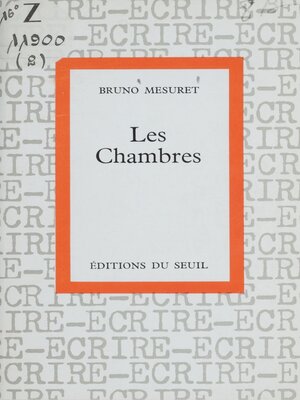 cover image of Les chambres